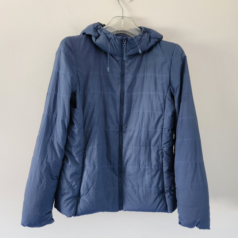 Women's Ultra Light Blue Hooded Jacket